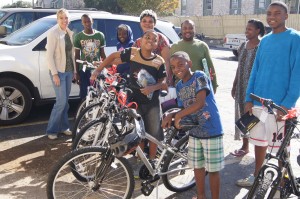 Kids from Congo Kids from Congo charity bike build