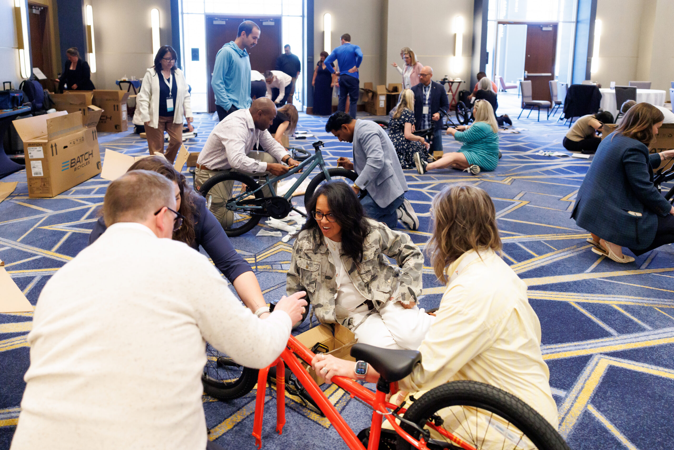 NASCA Hosts Team Bike Build at Annual Event