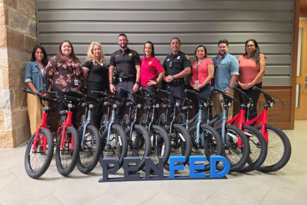 PenFed CU Bike Build Bikes Completed