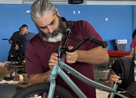 PenFed CU Bike Building